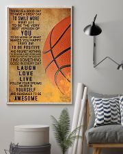 Basketball Today Is A Good Day 11x17 Poster lifestyle-poster-1