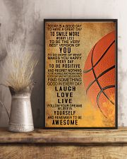 Basketball Today Is A Good Day 11x17 Poster lifestyle-poster-3