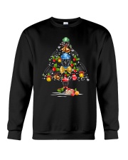 Hockey Christmas Flamingo Crewneck Sweatshirt thumbnail