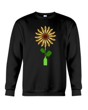 Canoeing Sunflower Crewneck Sweatshirt thumbnail