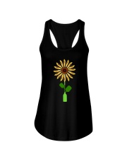 Canoeing Sunflower Ladies Flowy Tank thumbnail