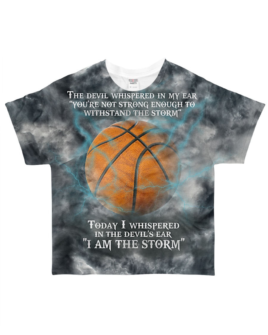 Basketball I Am The Storm All-over T-Shirt