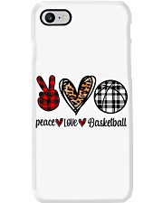 BASKETBALL PEAVE LOVE BASKETBALL Phone Case tile