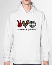 BASKETBALL PEAVE LOVE BASKETBALL Hooded Sweatshirt garment-hooded-sweatshirt-front-04