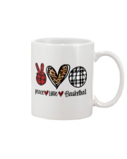 BASKETBALL PEAVE LOVE BASKETBALL Mug tile