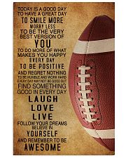 Football Today Is A Good Day 11x17 Poster front
