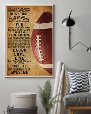 Football Today Is A Good Day 11x17 Poster lifestyle-poster-1