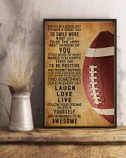 Football Today Is A Good Day 11x17 Poster lifestyle-poster-3