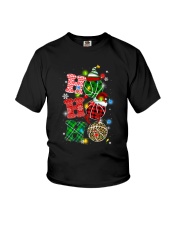 BASKETBALL HO HO HO Youth T-Shirt tile