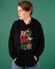 BASKETBALL HO HO HO Hooded Sweatshirt apparel-hooded-sweatshirt-lifestyle-front-72