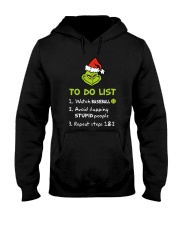 To Do List Watch Baseball Hooded Sweatshirt thumbnail