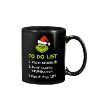 To Do List Watch Baseball Mug thumbnail