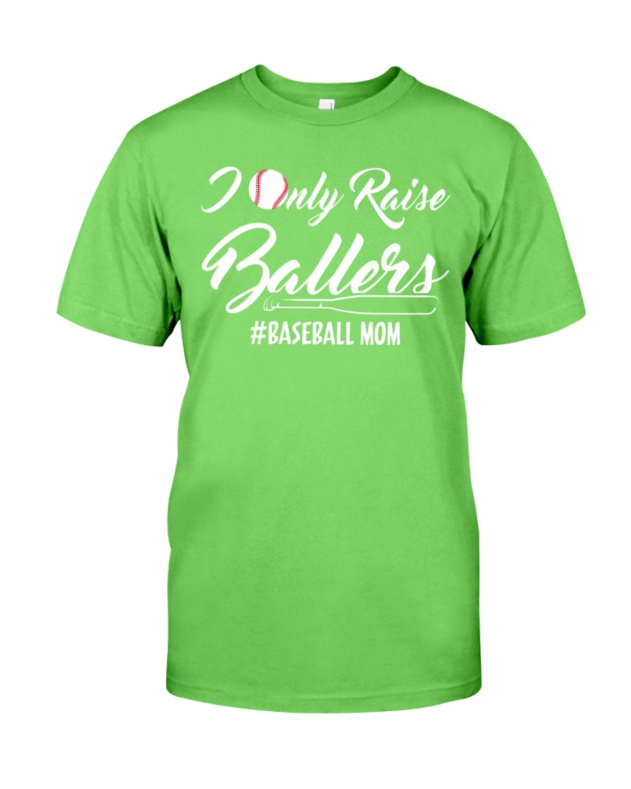 Baseball- I only raise ballers Classic T-Shirt