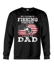 Fishing My Favorite Fishing Partner Crewneck Sweatshirt tile