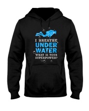 Scuba Diving - I Breathe Under Water Hooded Sweatshirt thumbnail