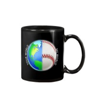 Baseball Your World My World Mug thumbnail