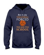 Born To Play By Volleyball Hooded Sweatshirt thumbnail
