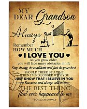 Volleyball Dear My Grandson 11x17 Poster front