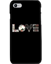 Tennis Love Flower Phone Case thumbnail
