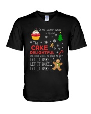 Cake Delightful V-Neck T-Shirt thumbnail