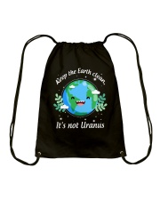 Keep The Earth Clean Drawstring Bag thumbnail