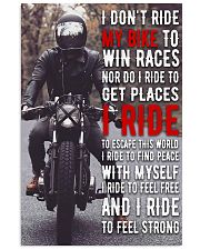 Motorcycle Feeling Strong 16x24 Poster front