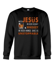 WHISKEY - She is unstoppable Crewneck Sweatshirt thumbnail