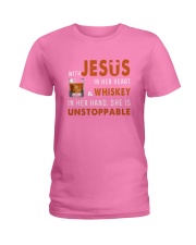 WHISKEY - She is unstoppable Ladies T-Shirt thumbnail