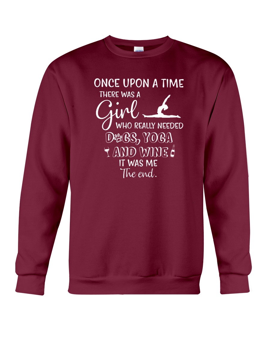 Yoga- One Upon A Time Crewneck Sweatshirt