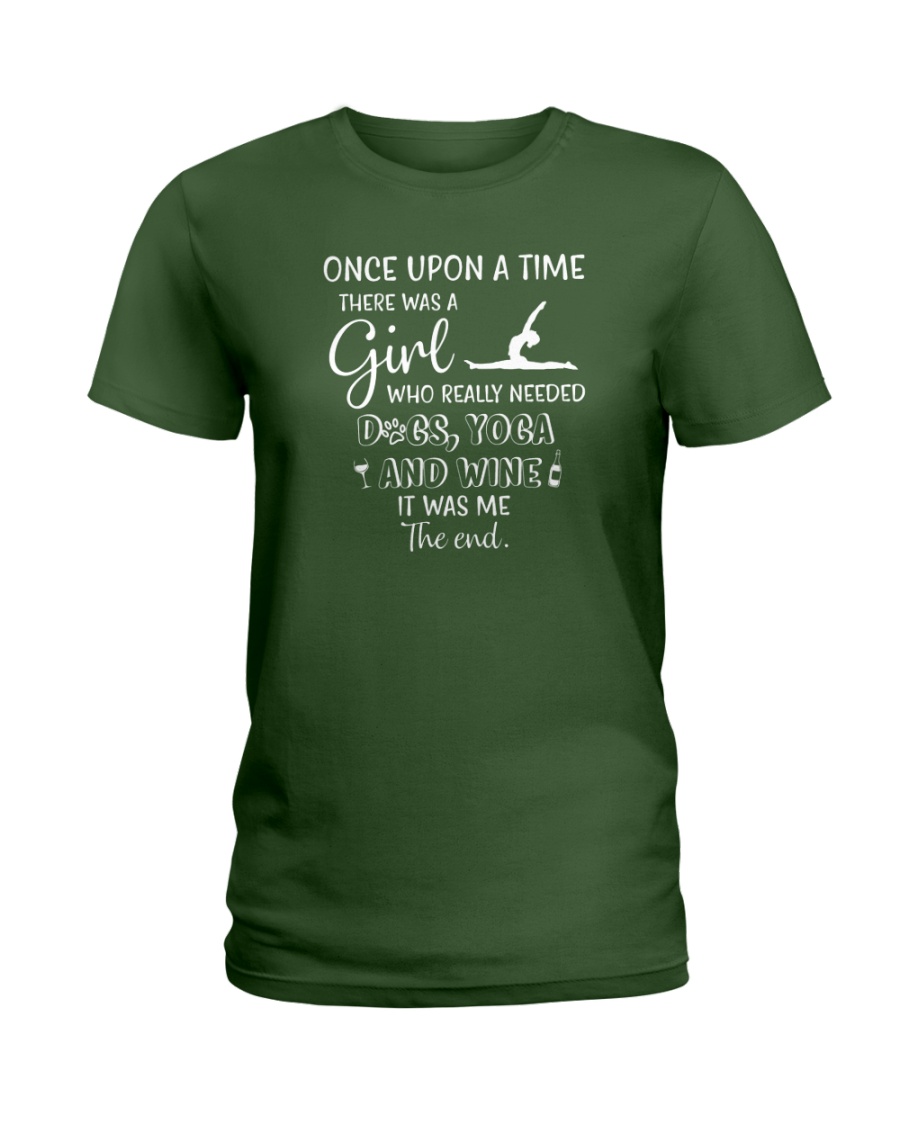 Yoga- One Upon A Time Ladies T-Shirt