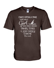 Yoga- One Upon A Time V-Neck T-Shirt front