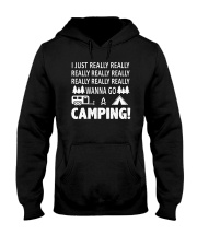 I Just Really Wanna Go Camping Hooded Sweatshirt thumbnail