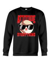 Baseball - Attitude Crewneck Sweatshirt thumbnail