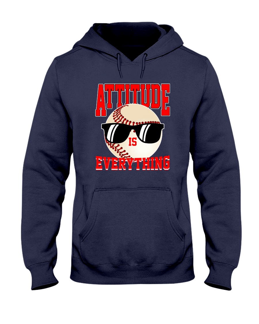 Baseball - Attitude Hooded Sweatshirt