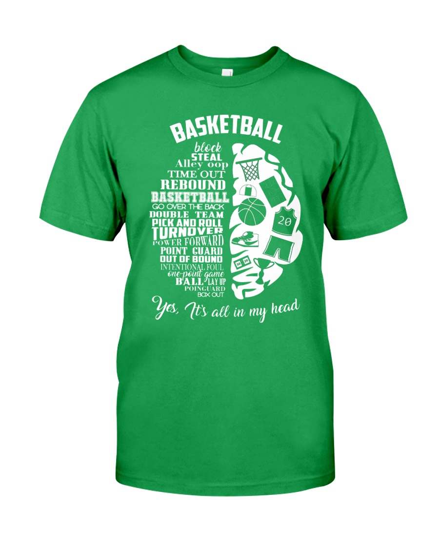 Basketball In My Head Classic T-Shirt
