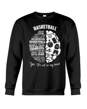 Basketball In My Head Crewneck Sweatshirt thumbnail