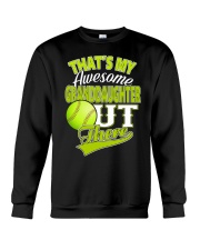 That's my awesome granddaughter out there Crewneck Sweatshirt thumbnail