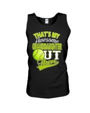 That's my awesome granddaughter out there Unisex Tank thumbnail