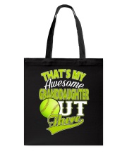That's my awesome granddaughter out there Tote Bag thumbnail