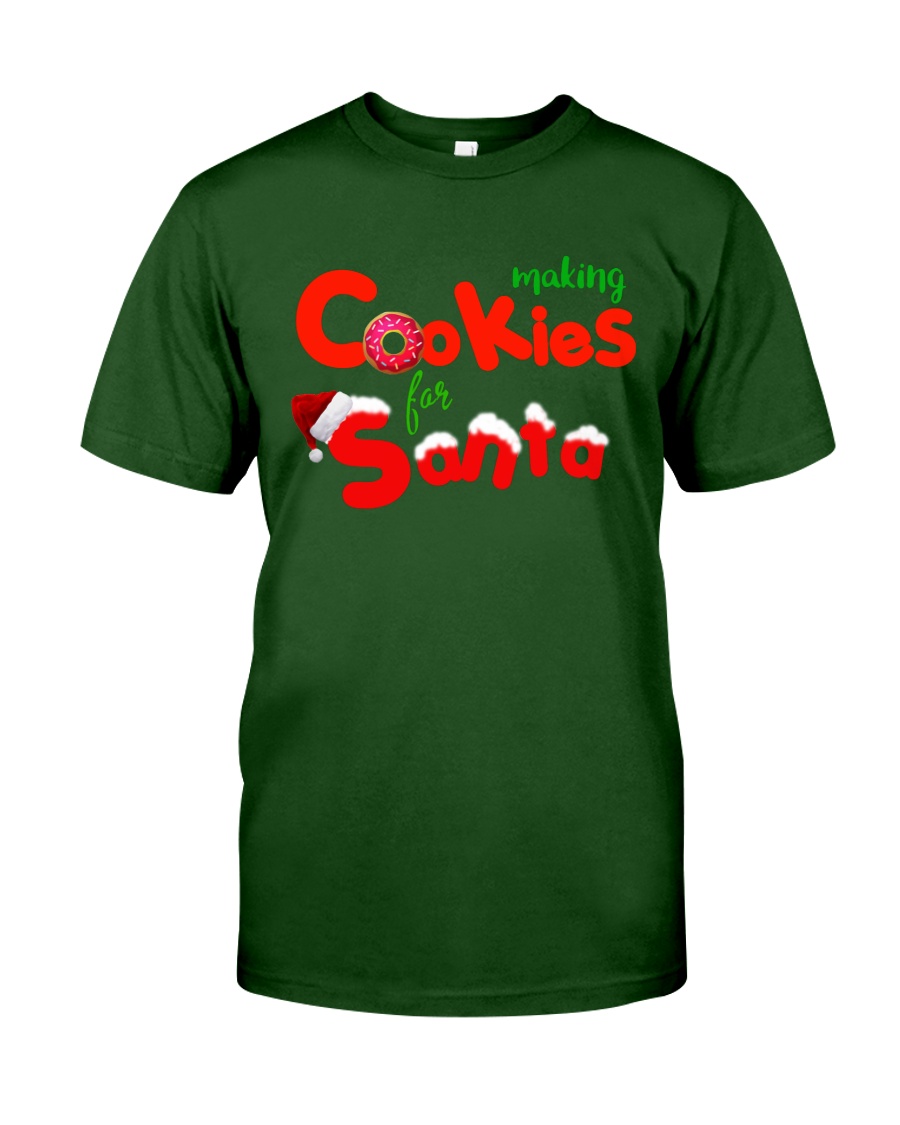 Baker- Making cookies for santa Classic T-Shirt