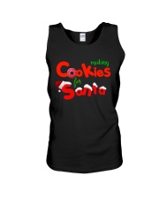 Baker- Making cookies for santa Unisex Tank thumbnail