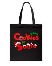 Baker- Making cookies for santa Tote Bag thumbnail