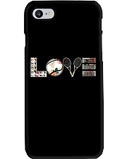 Tennis Love Flower Phone Case thumbnail