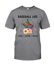 Baseball Life Live Love Play Classic T-Shirt thumbnail