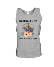 Baseball Life Live Love Play Unisex Tank thumbnail