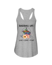 Baseball Life Live Love Play Ladies Flowy Tank thumbnail