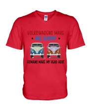 VWGs Make Me Happy V-Neck T-Shirt thumbnail