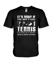 Tennis Sport Anyway V-Neck T-Shirt thumbnail