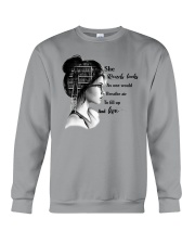 She Read Books Crewneck Sweatshirt thumbnail
