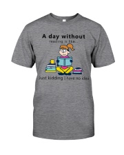 Day Without Books Classic T-Shirt thumbnail